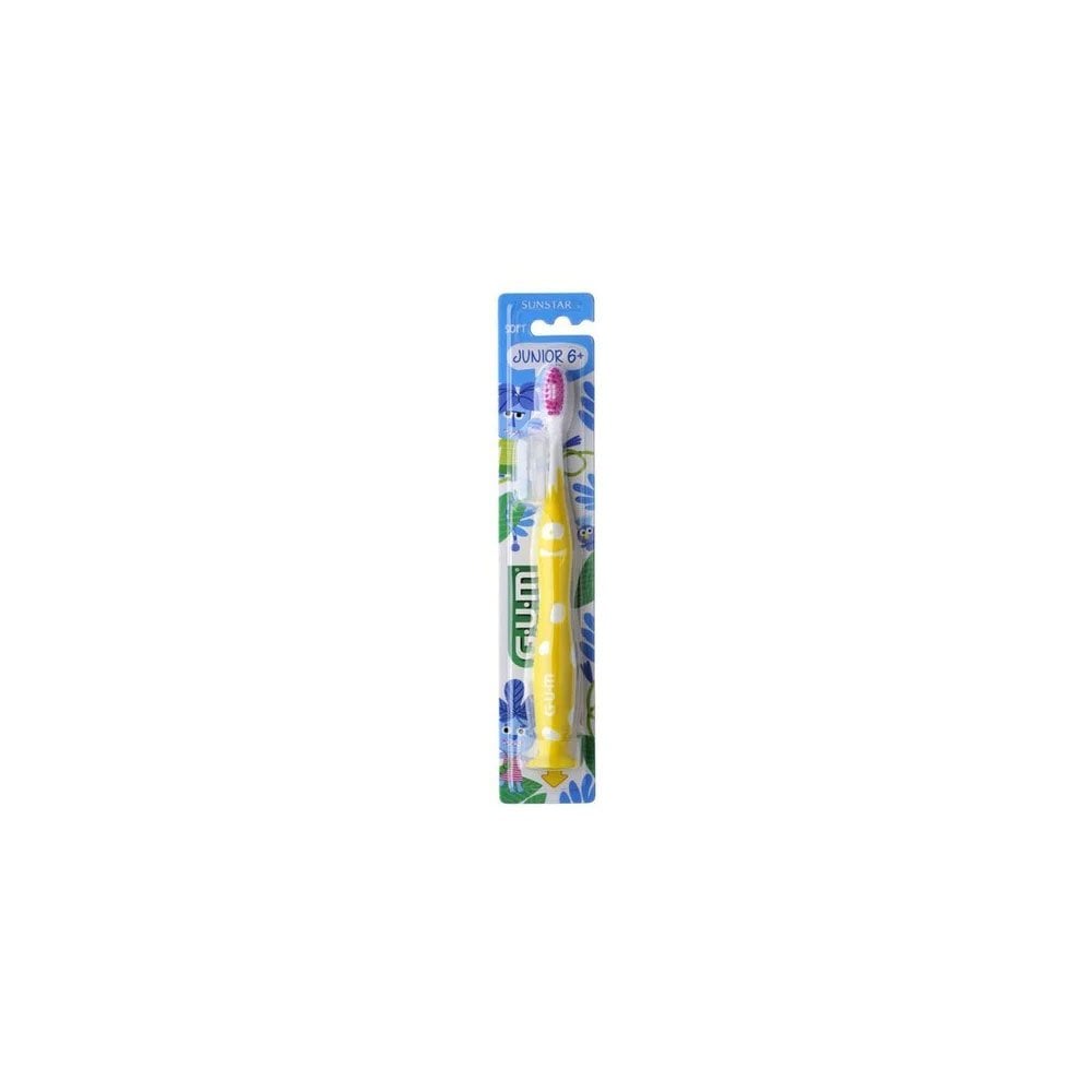 902 Junior Monster Kids Toothbrush 6+ Yellow 1pc