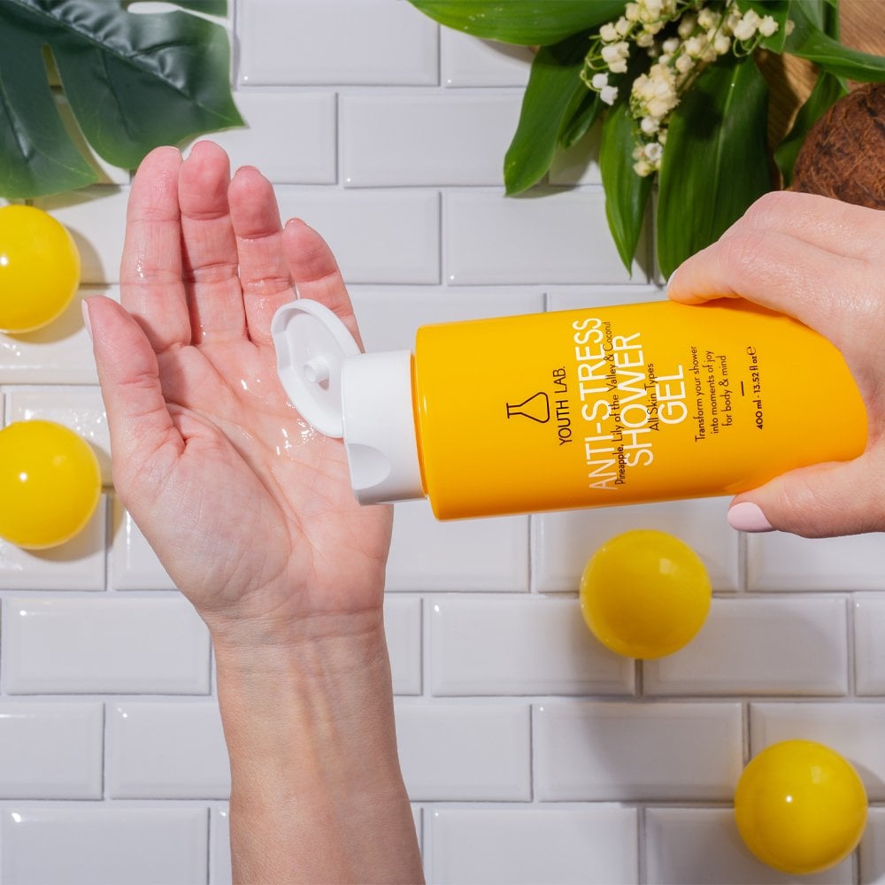 Anti-Stress Shower Gel - Pineapple - Lily of the Valley & Coconut 400ml