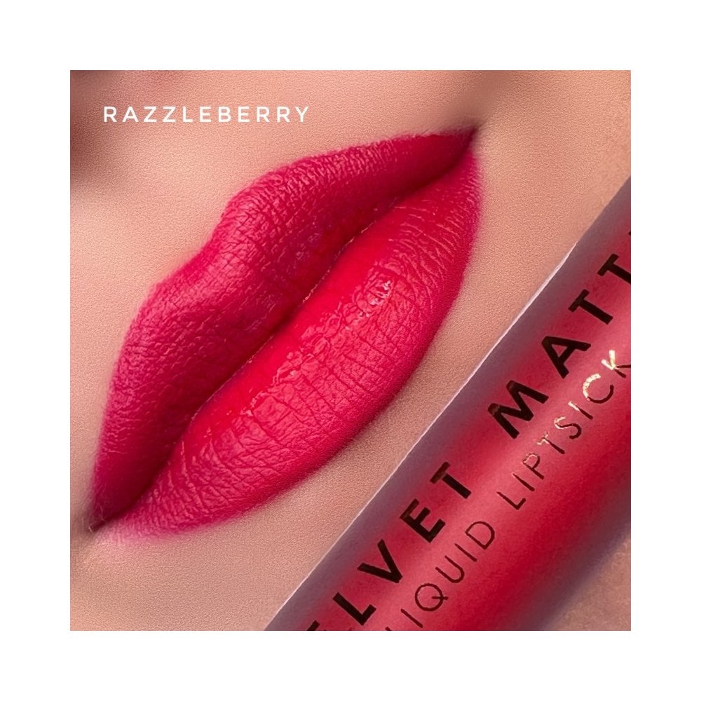 Velvet Matte Liquid Lipstick Razzleberry 3gr