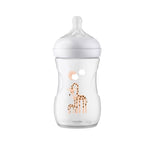 Natural Response Plastic Baby Bottle 1m+ Giraffe 260ml SCY903/66
