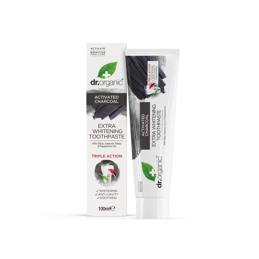 Εxtra Whitening Charcoal Toothpaste 100ml