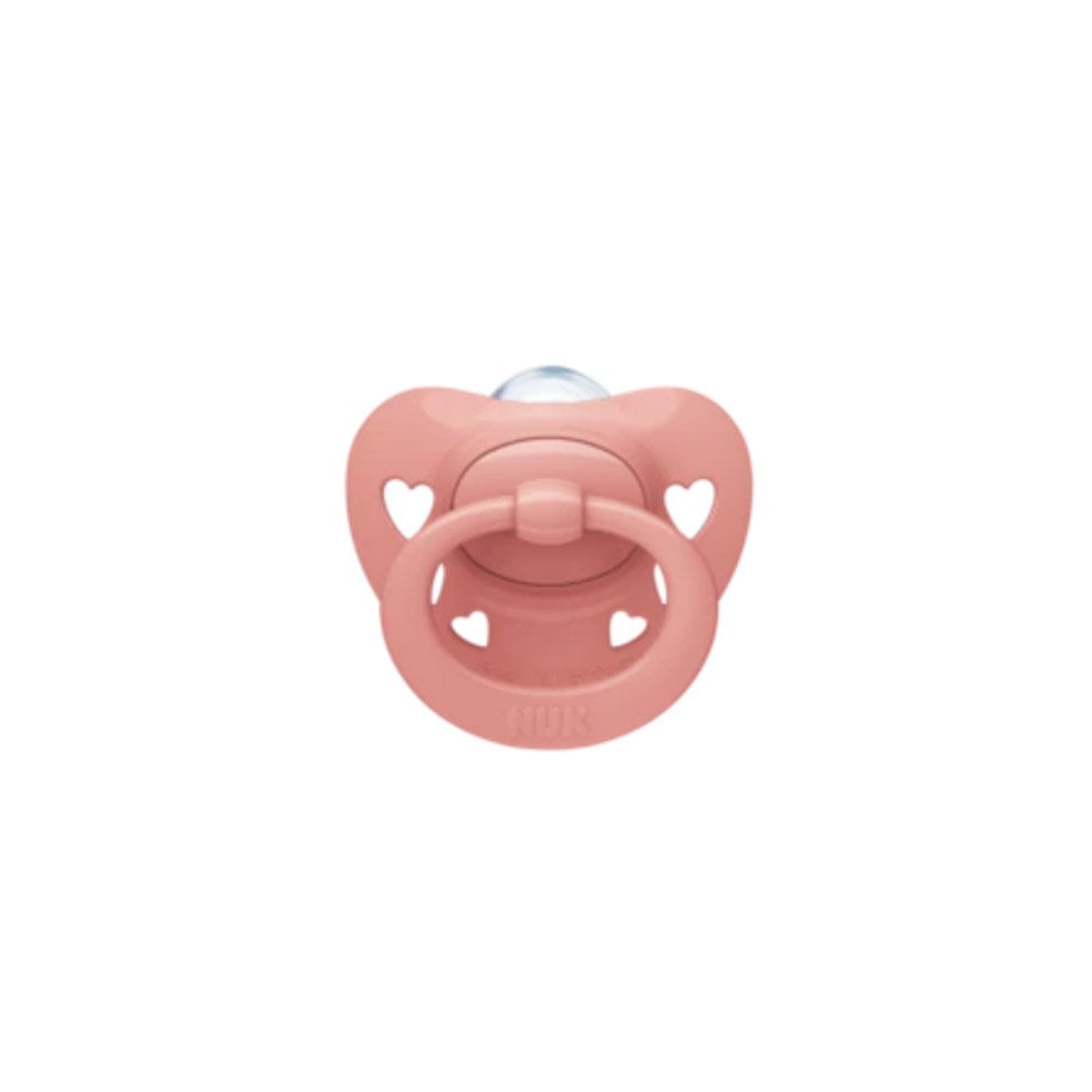 Signature Silicone Soother Pink 0-6m 1pc