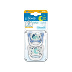 PreVent Contoured Glow-in-the-Dark  Blue/White 6-18m 2pcs