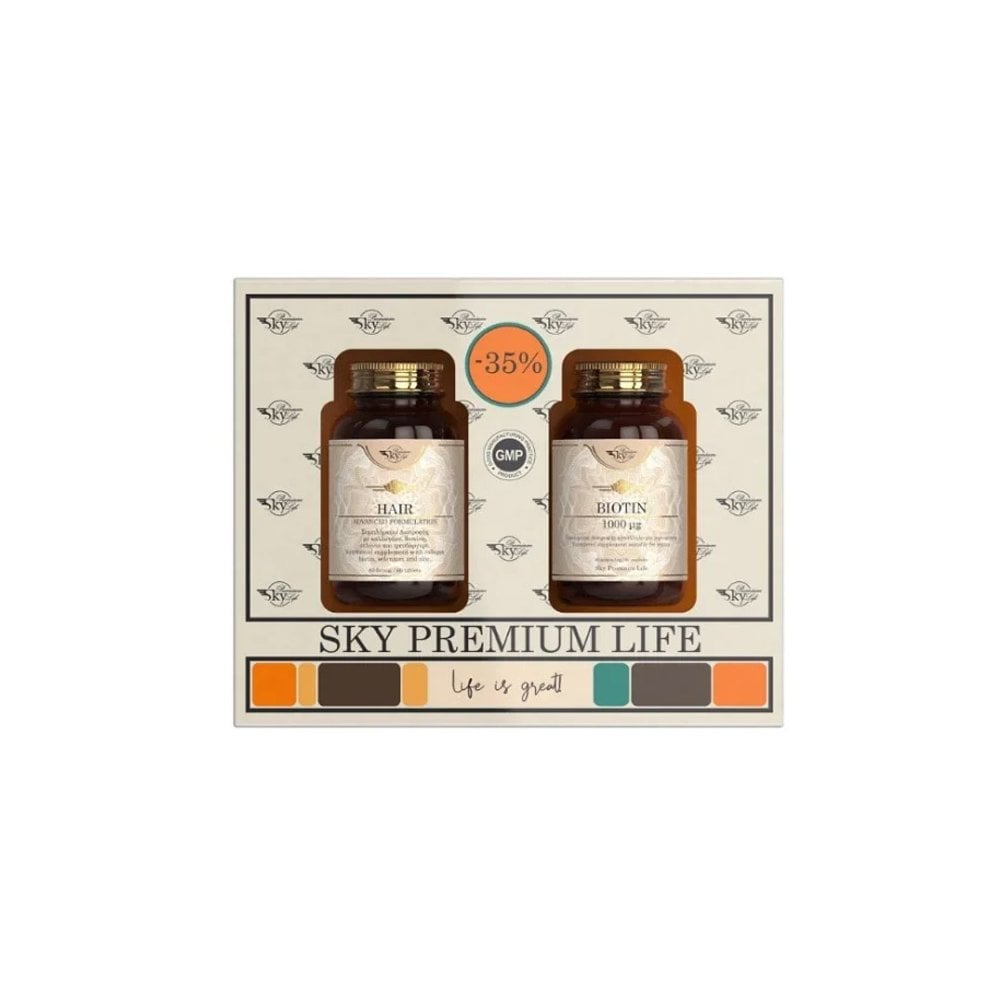 Promo Hair Advanced Formulation 60caps & Biotin 1000μg 60caps