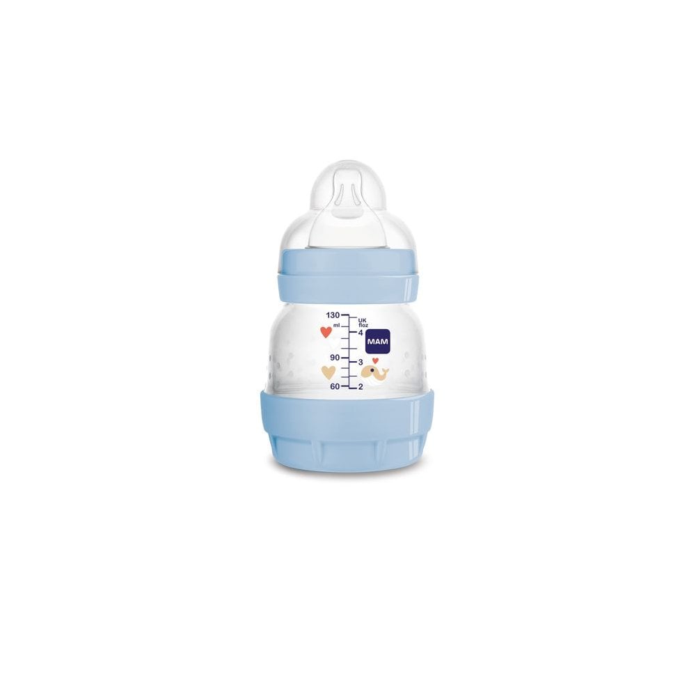 Plastic Easy Start Anti-Colic Blue Bottle 0m+ 130ml 1pc