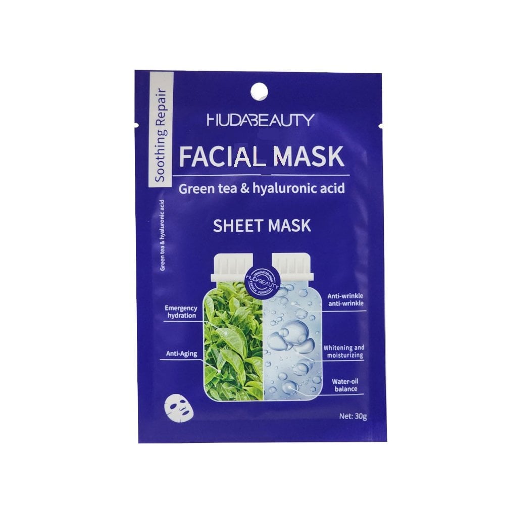 Facial Mask Green Tea & Hyaluronic Acid 30gr