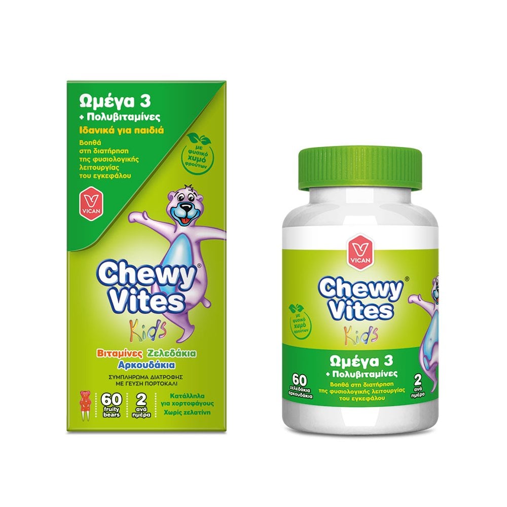 Chewy Vites Omega 3 and Multivitamin 60pcs