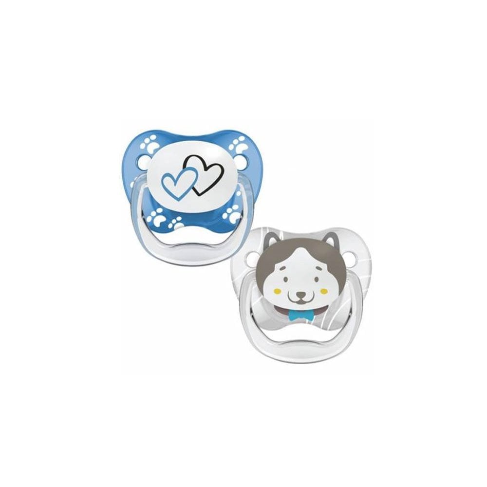 Prevent Silicone Soother 6-18m Boy 2pcs