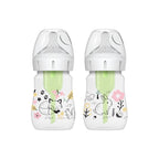 Μπιμπερό Πλαστικό με Φαρδύ Λαιμό OPTIONS+ 0m+ 2 x 150ml