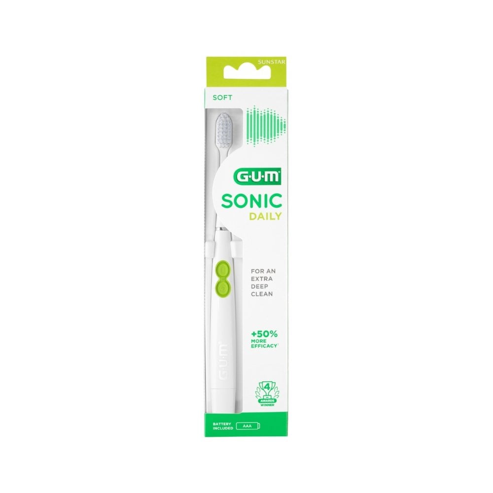Sonic Daily Soft Toothbrush White