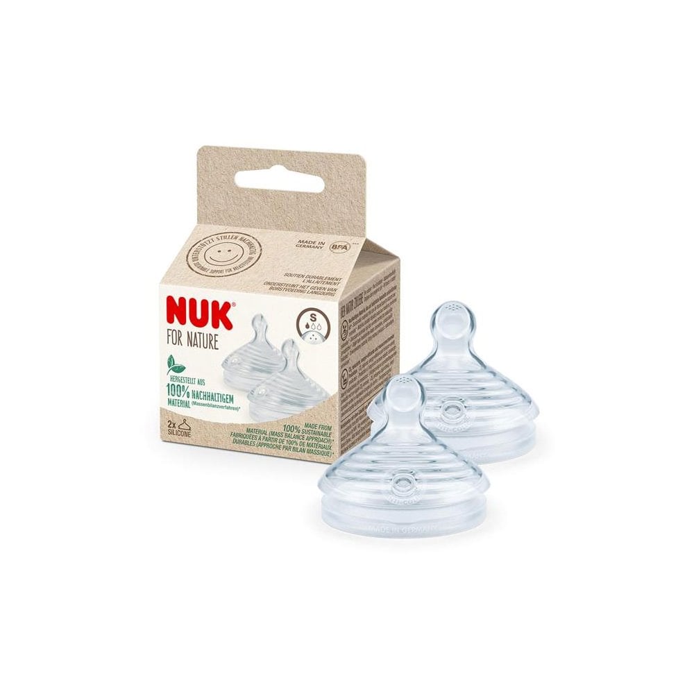 for Nature Silicone Teat Size S 2pcs