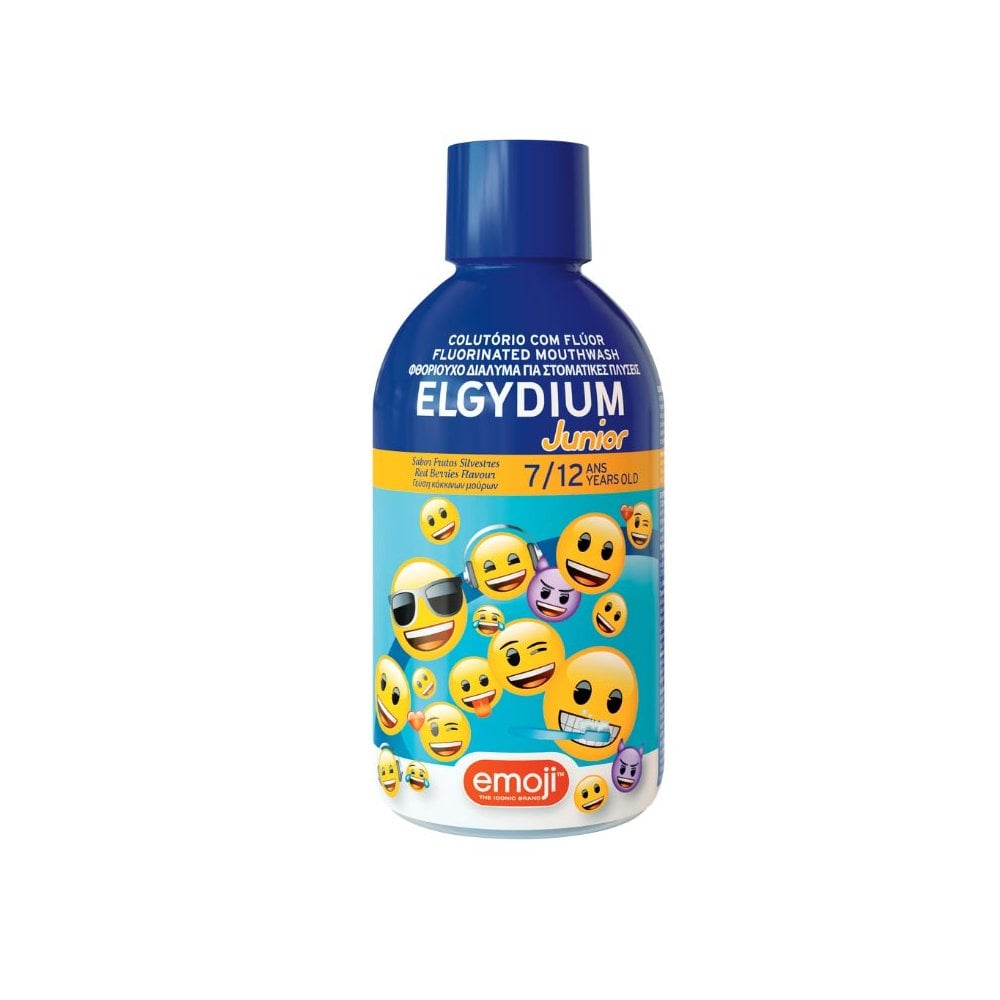 Elgydium Junior Emoji Oral Solution for Children 500ml