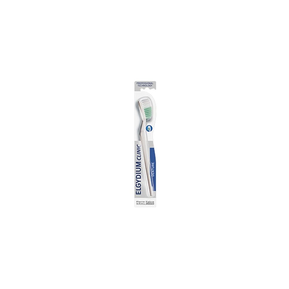 Elgydium Clinic Denture Toothbrush for Artificial Dentures 1pc