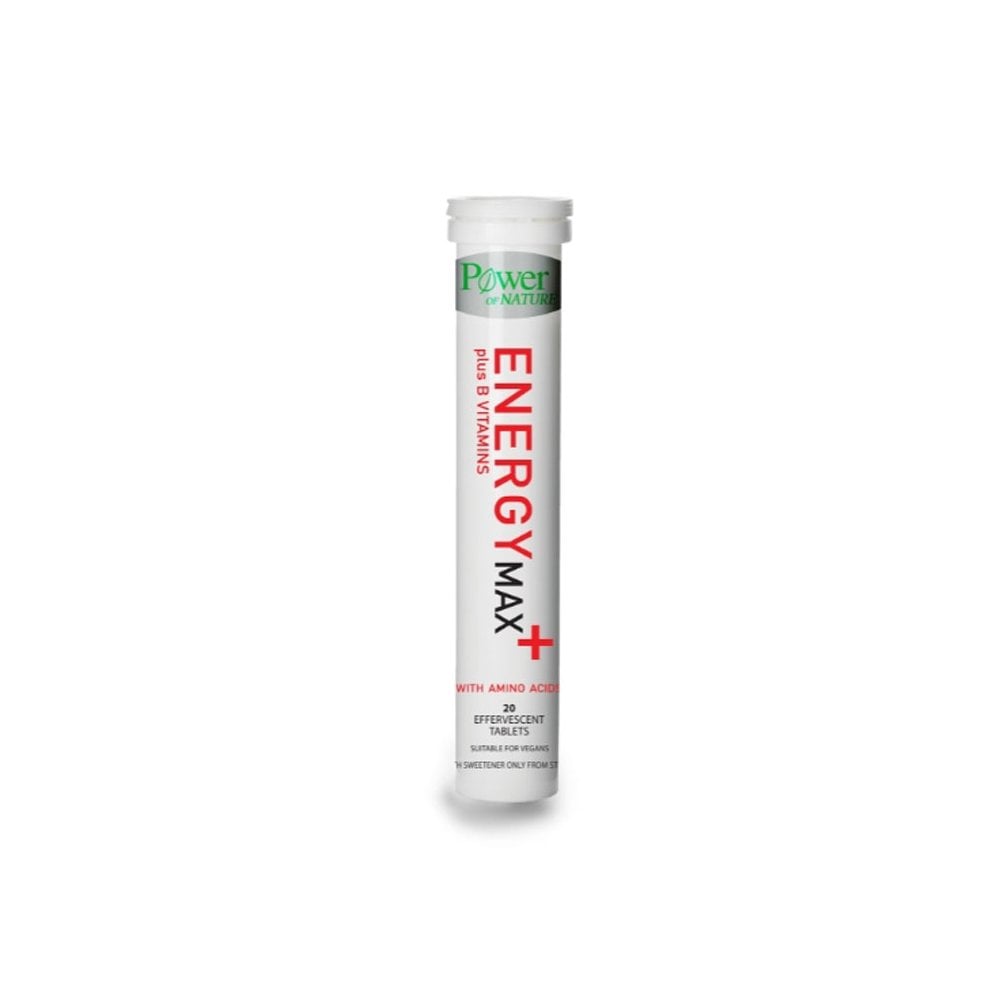 Power of Nature Energy Max plus Vitamins B with Amino Acids 20eff.tabs