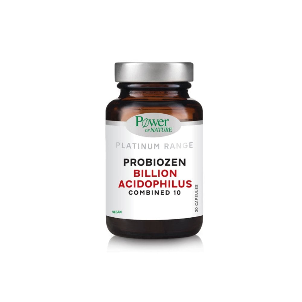 Power of Nature Platinum Range Probiozen Billion Acidophilus Combined 10 30caps