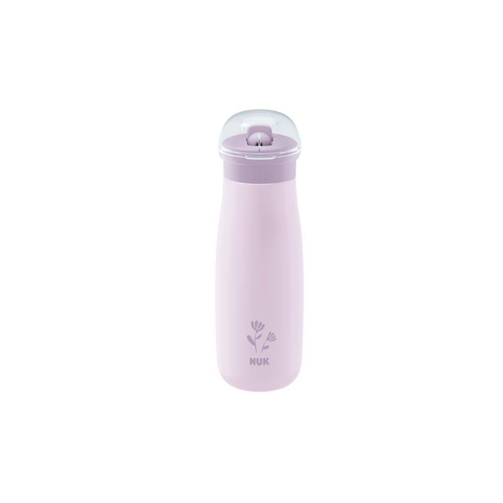 Mini-Me Flip Stainless Steel With 2 in 1 Top Pink 12m+ 500ml