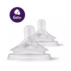 Natural Response Maximum Flow Nipple 6, 6m+ SCY966/02 2pcs