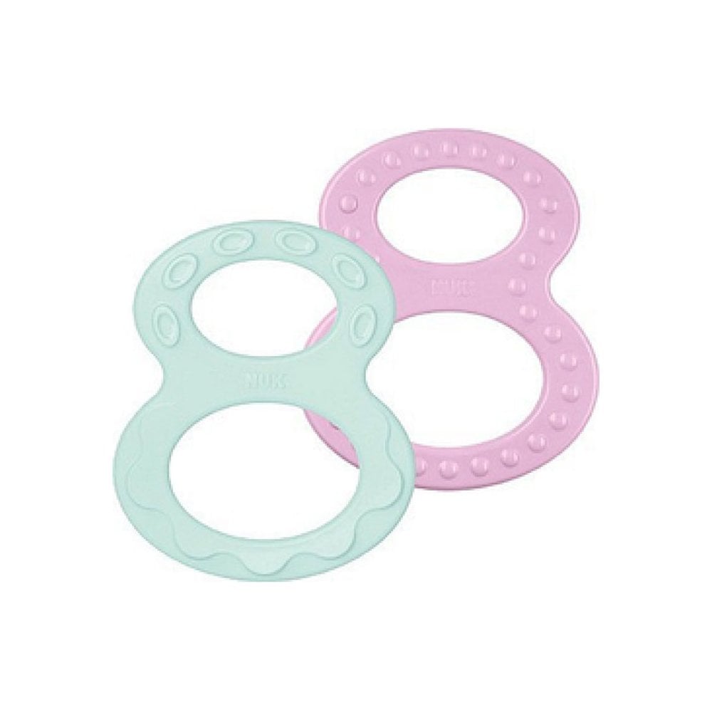 Teether Set Purple/Green 2pcs