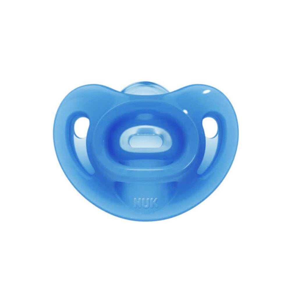 Sensitive Silicone Pacifier Light Blue 0-6m 1pc