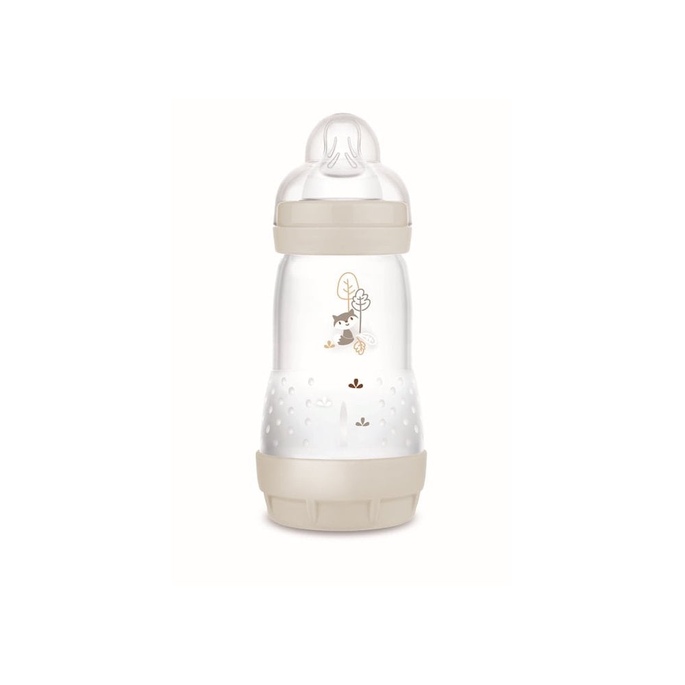 Plastic Anti-Colic Bottle 2m+ Cream (351S) 260ml