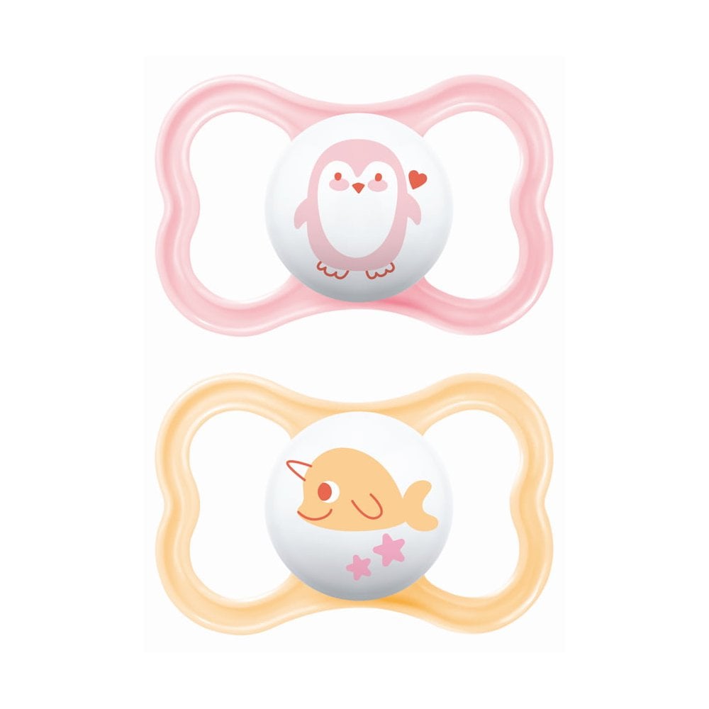 Air Silicone Soother Pink 215SGc 6-16m