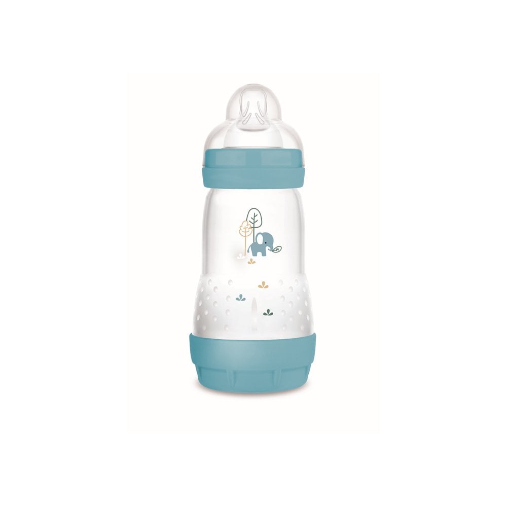 Plastic Anti-Colic Bottle 2m+ Blue (351SBc) 260ml