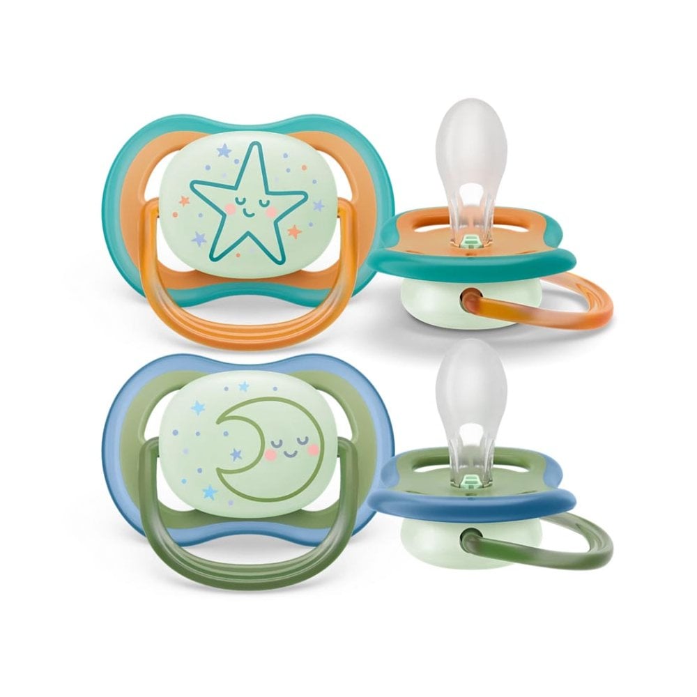 Orthodontic Silicone Soother  SCF376/23 18m+ 2pcs