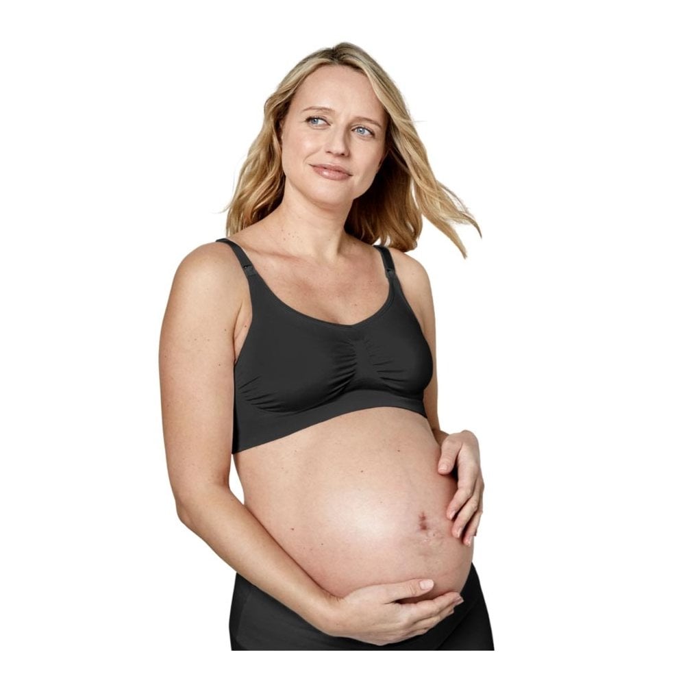 Keep Cool Breathable Maternity and Nursing Bra Black
