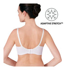 3 in 1 Nursing and Pumping Bra White