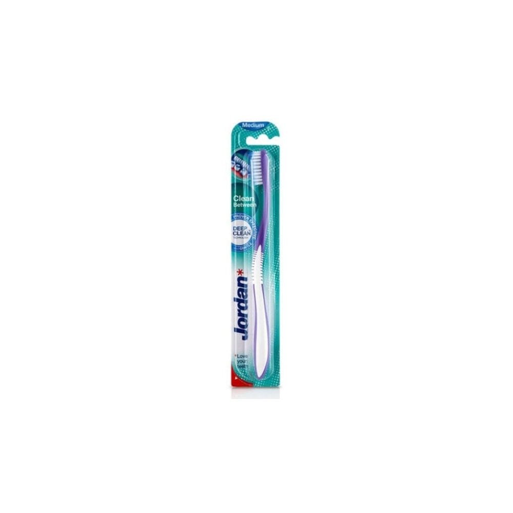 Clean Between Medium Toothbrush Purple 1pc