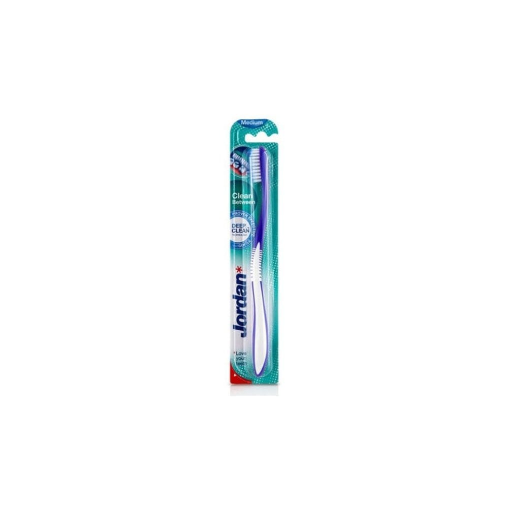 Clean Between Medium Toothbrush Blue 1pc