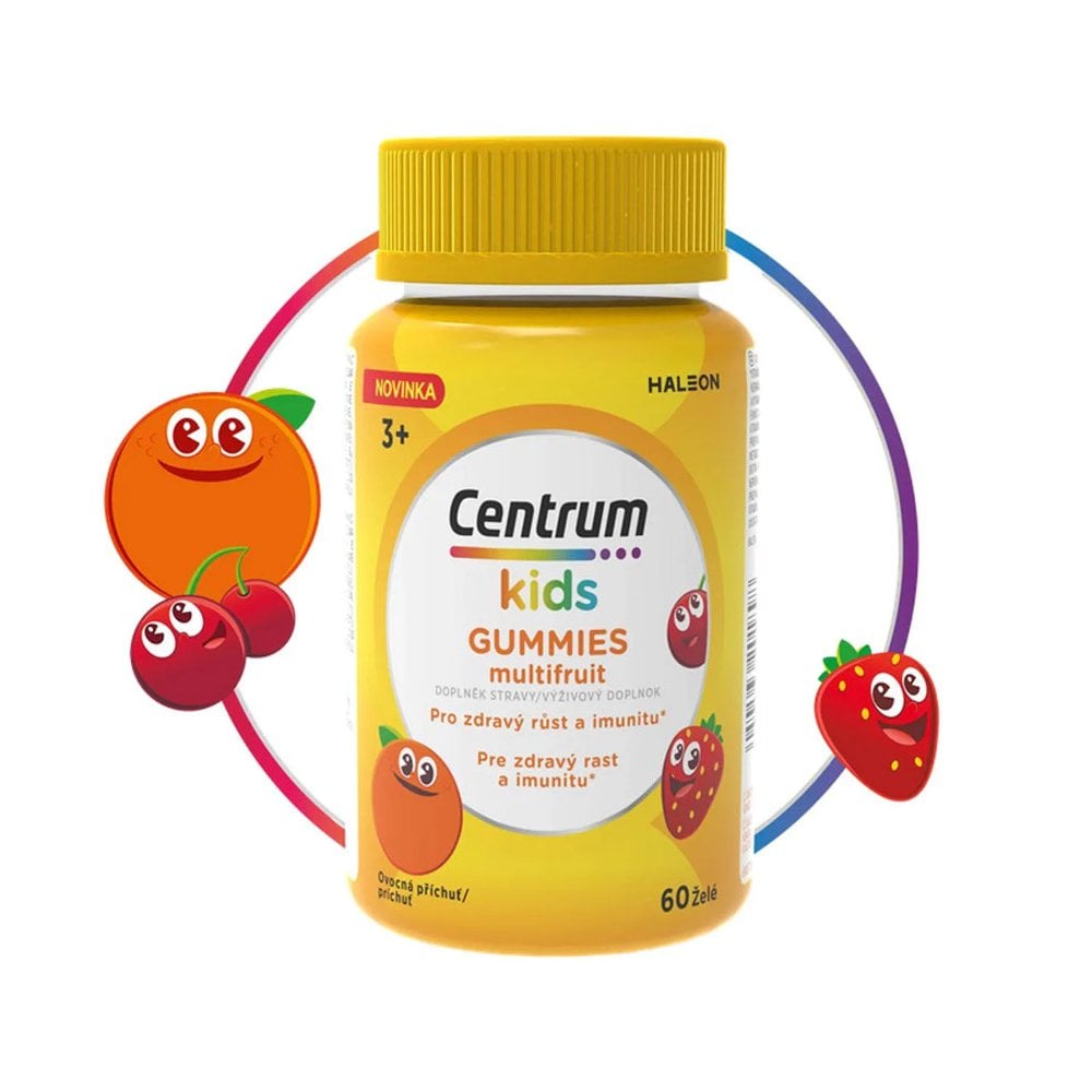 Kids Gummies with Various Fruits 60gummies