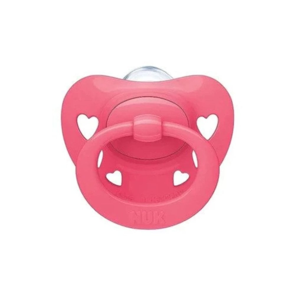 Signature Silicone Soother Pink 6-18m 1pc