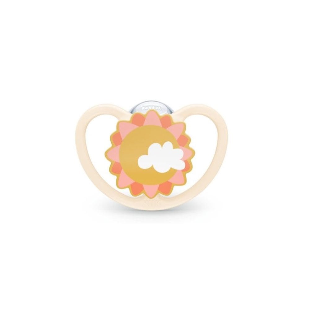 Space Silicone Soother Sun 6-18m 1pc