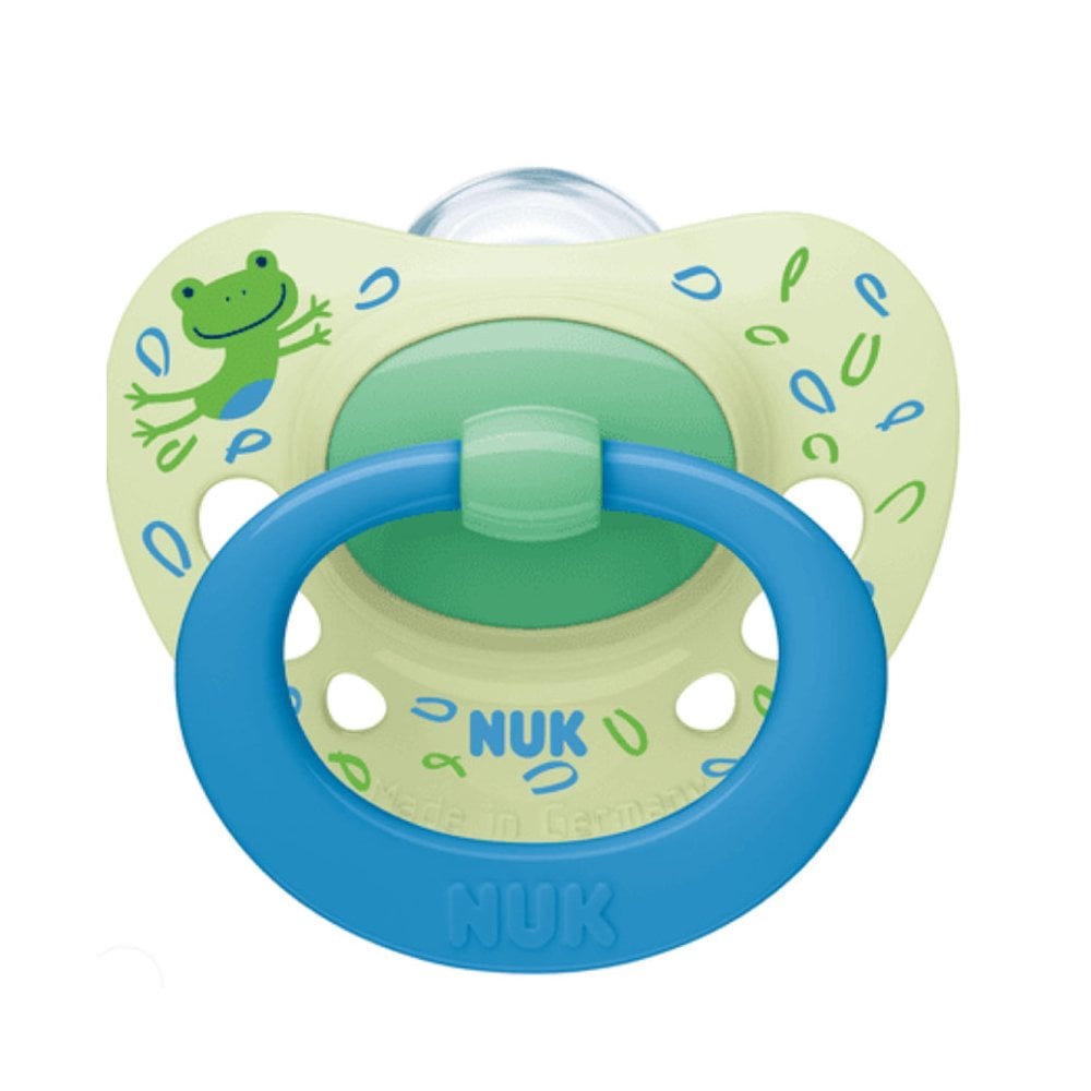 Signature Silicone Soother Frog 6-18m 1pc