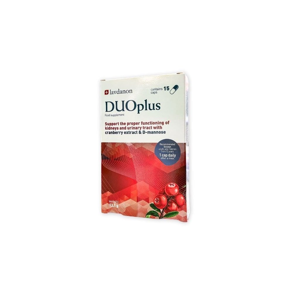 DUOplus for Proper Function of the Urinary Tract 15caps