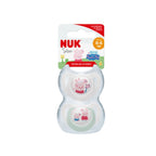 Peppa Pig Star Silicone Soother 0-6m 2pcs