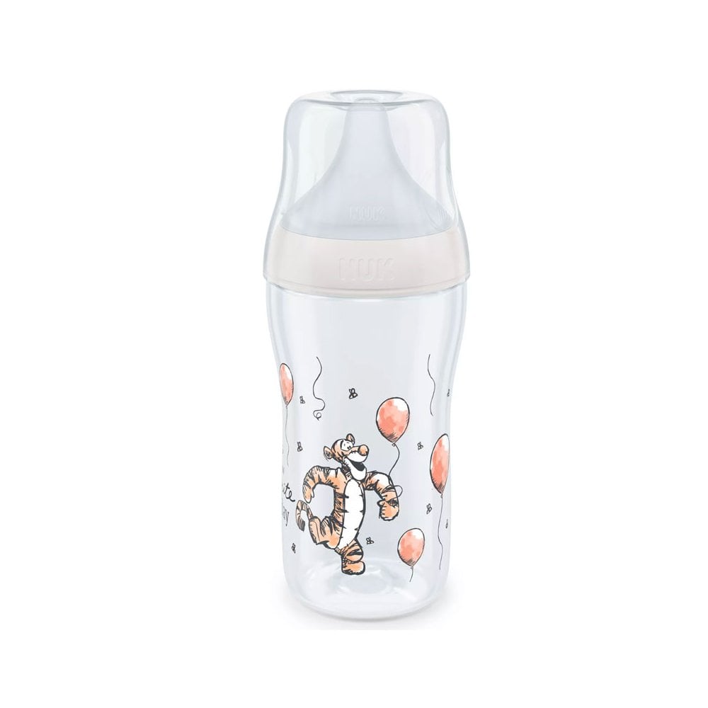 Disney Tiger Perfect Match Baby Bottle with Soft Silicone Teat 3m+ 260ml
