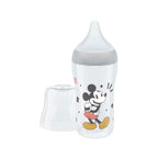 Disney Mickey Mouse Perfect Match Baby Bottle with Soft Silicone Teat 3m+ 260ml