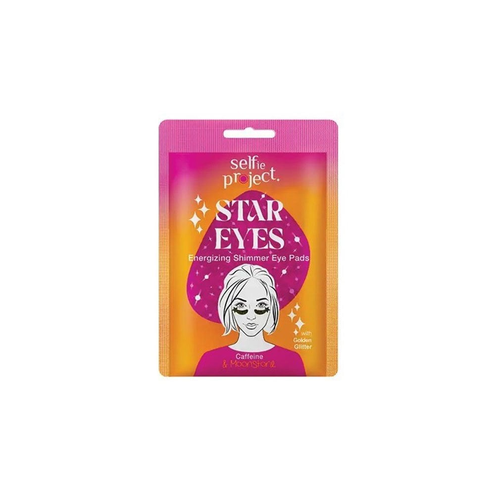 Selfie Project Eye Pads with Golden Glitter Star Eyes 2pcs