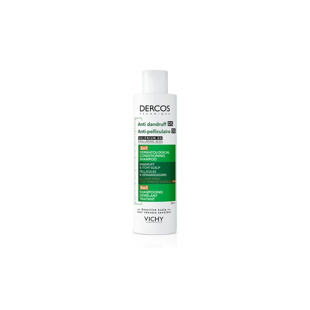 Dercos DS 2in1 Anti-Dandruff Detangling Shampoo 200 ml