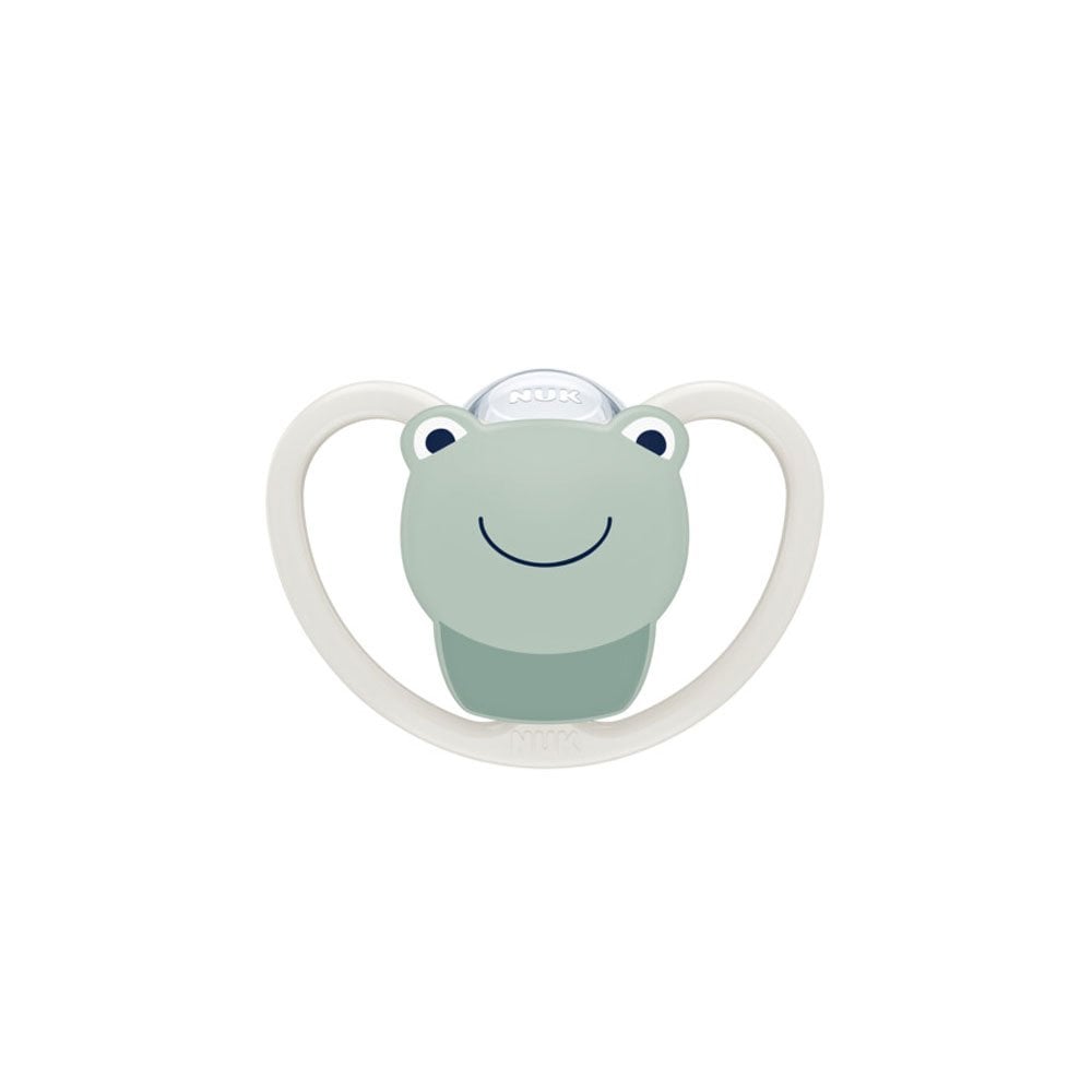 Space Silicone Soother Frog 0-6m 1pc