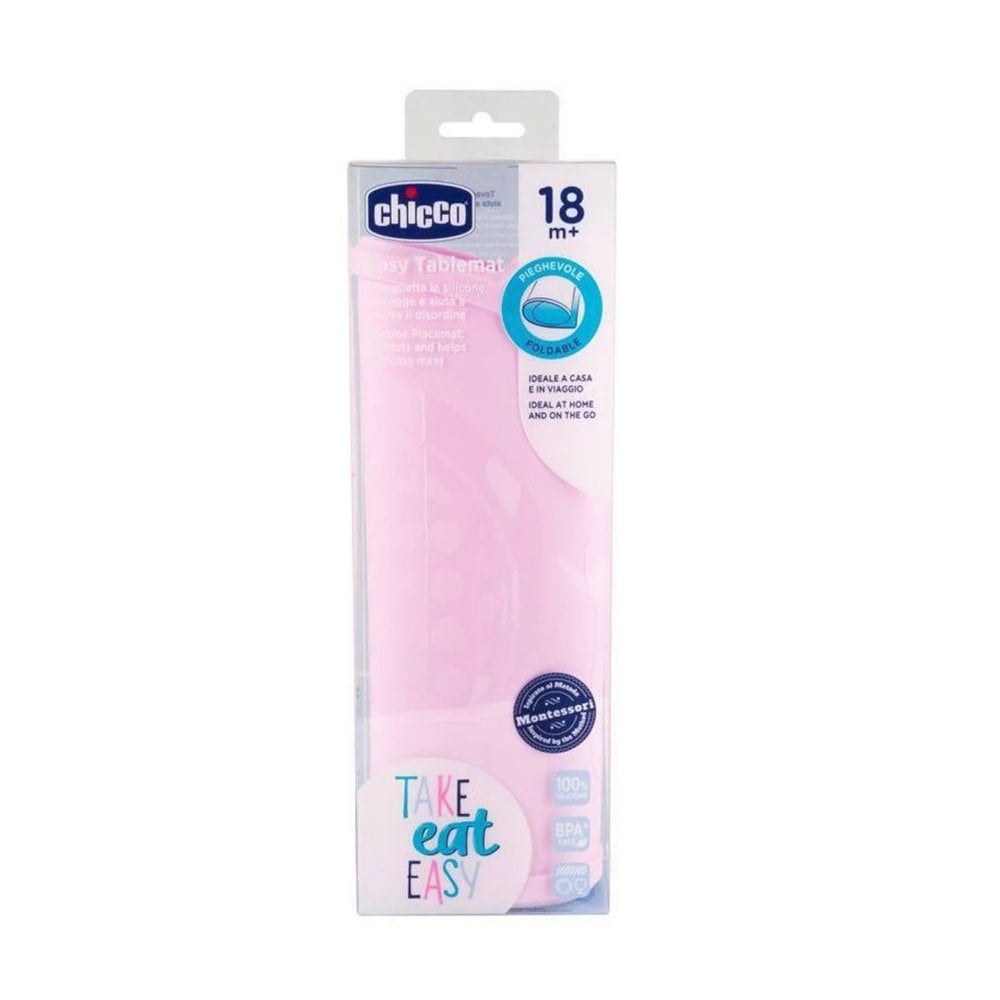 Silicone Placemat Pink 18m+