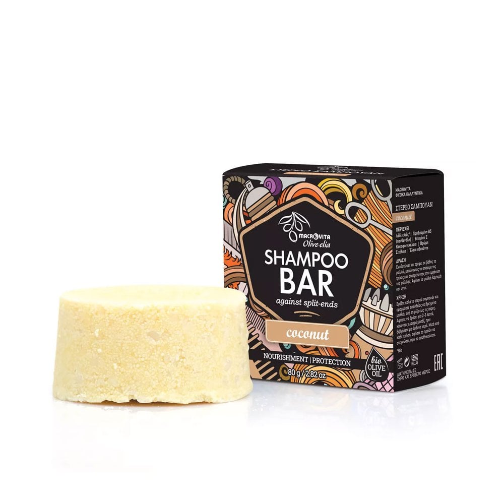 Shampoo Bar Against Split-ends Coconut 80gr