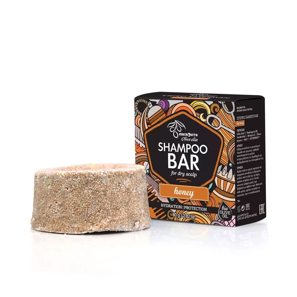 Shampoo Bar for Dry Scalp Honey 80gr