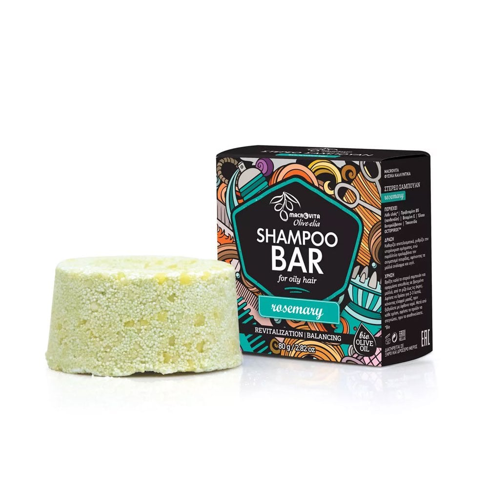 Shampoo Bar for Oily Hair Rosemary 80gr
