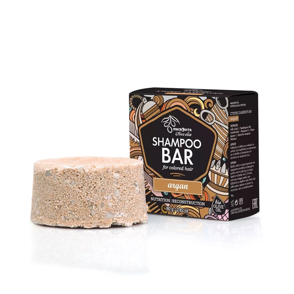 Shampoo Bar for Colored Hair Argan 80gr