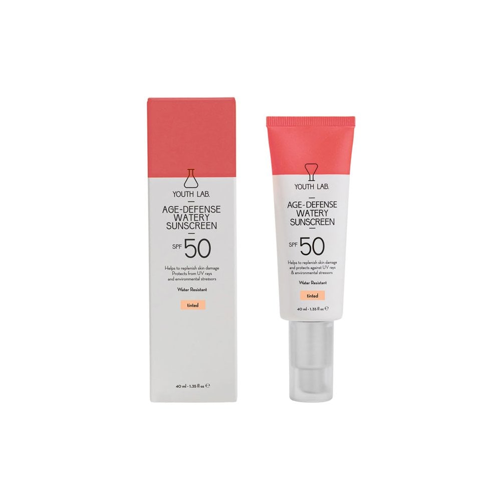 Age-Defense Watery Sunscreen SPF50 Tinted 40ml