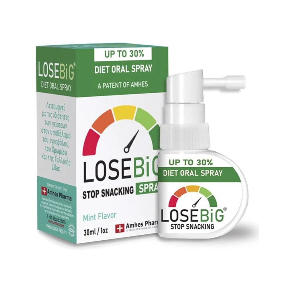 Diet Oral Spray Losebig Stop Snacking Spray Mint Flavor 30ml