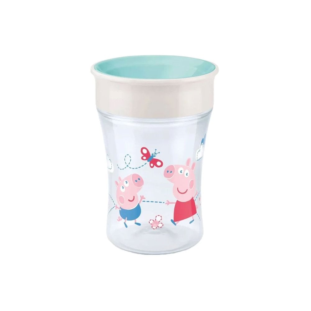 Peppa Pig Magic Cup With Drinking Rim and Lid 8m+ 230ml